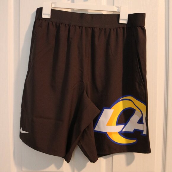 NWT Los Angeles Rams Nike Drifit Men's Shorts - Picture 2 of 10